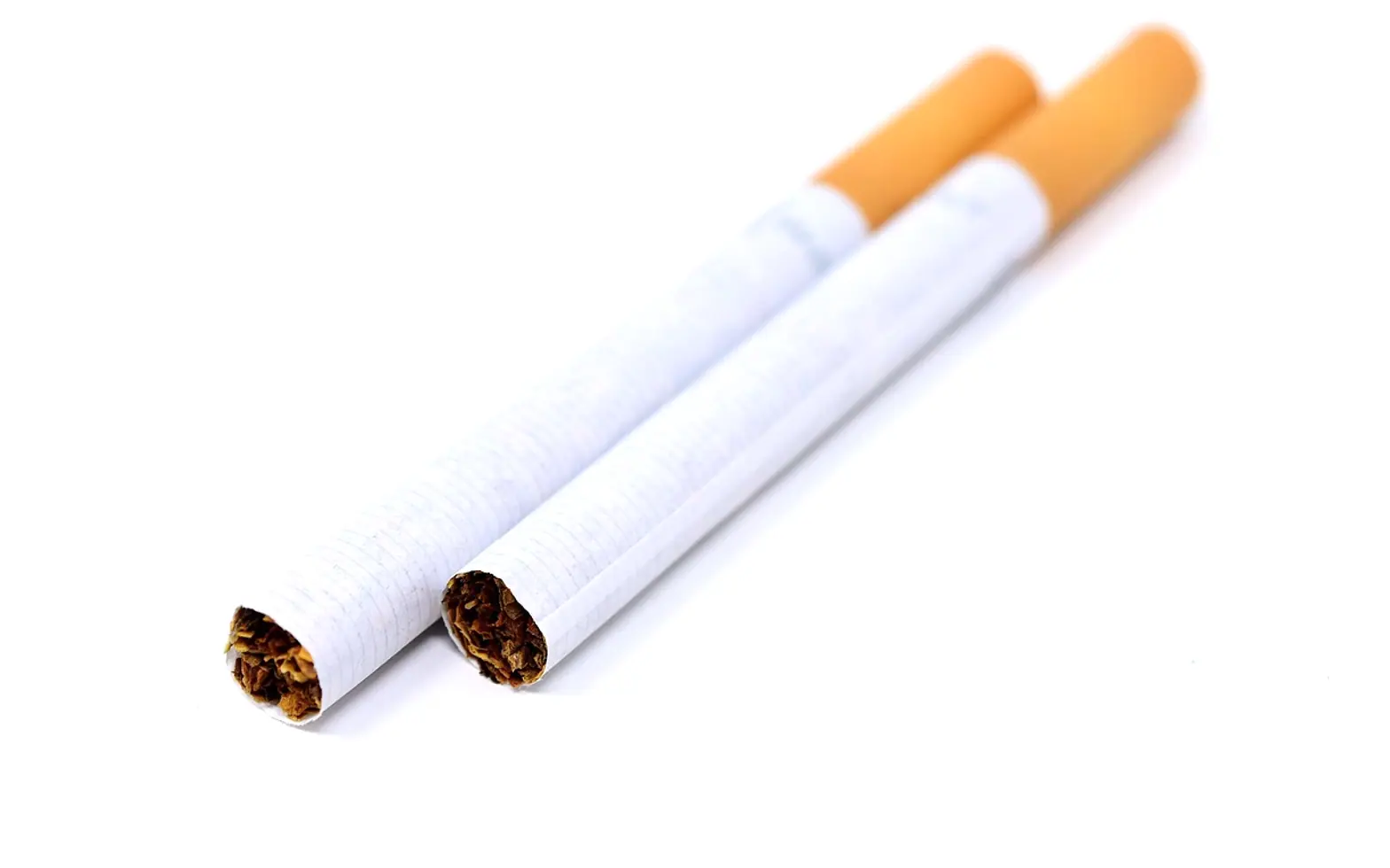 Cigarette, broken and unhealthy